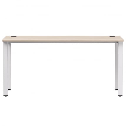 Стол прямой на металлокаркасе, опоры 45 гр Everprof EVO 254S004 Дуб Соната Белый_1