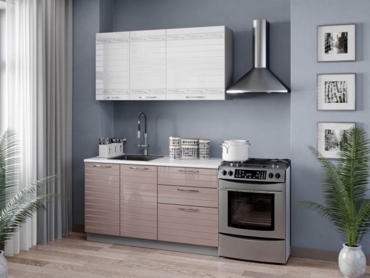 Шкаф кухонный 200 Анастасия ЛД 039.461.000 Белый_1