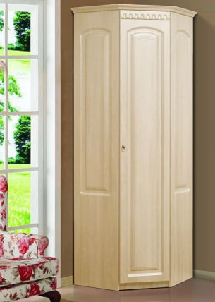 Шкаф угловой Гармония-4 (Клен)_0