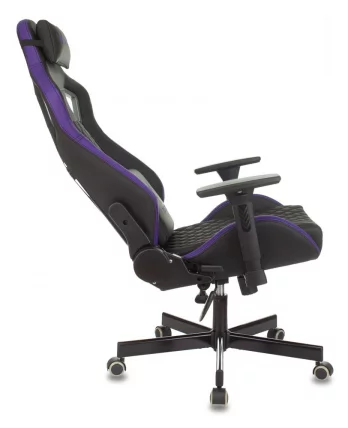 Геймерское кресло Knight Outrider Black-Violet_4