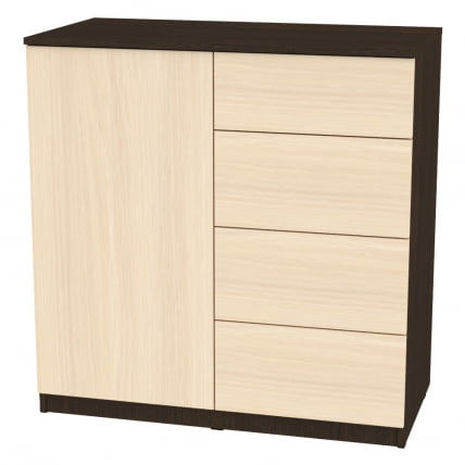 Комод Калисто(К19)923х902х468ПУСХтоОПЕН(Венге-ДМ) / Калисто(K19)923х902х468PUSHtoOPEN(Венге-ДМ)_0