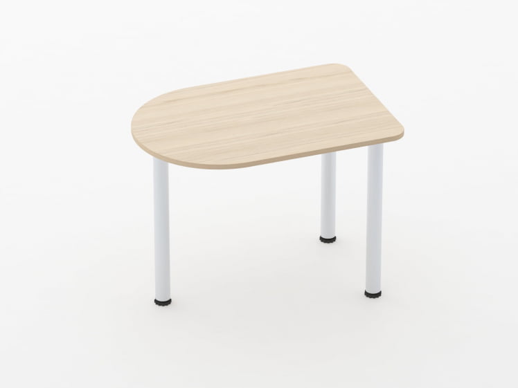 Брифинг-приставка Glassy 2.10 Дуб молочный_0