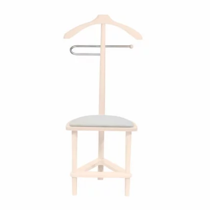 Вешалка со стулом LESET Атланта Слоновая кость_1