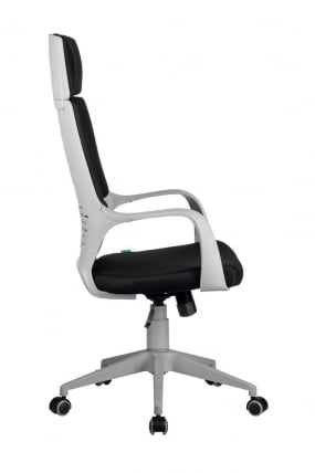 Кресло оператора Riva Chair 8989 (серый пластик) Черный_2