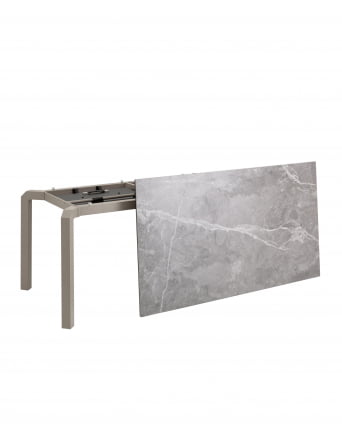 Стол обеденный Varden раскладной 160-220х90 см керамика серый_3