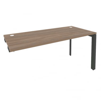 Стол-приставка на П-образном м/к к опорным элементам ONIX O.MP-SPR-4.7 Дуб Аризона/Антрацит_0