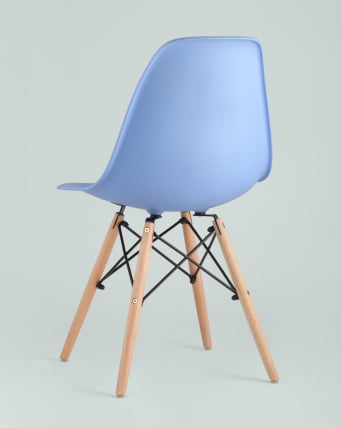 Стул Еамес ДСВ 4 шт. Голубой / Eames DSW_2