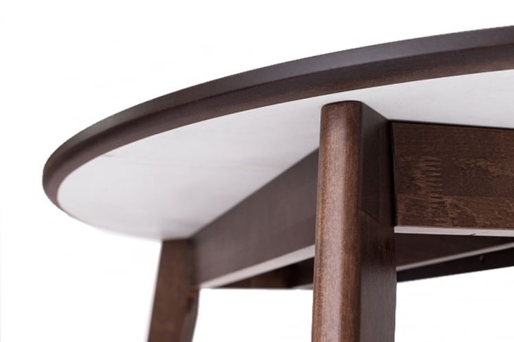 Стол обеденный Орион 100x100 Эмаль белая_4