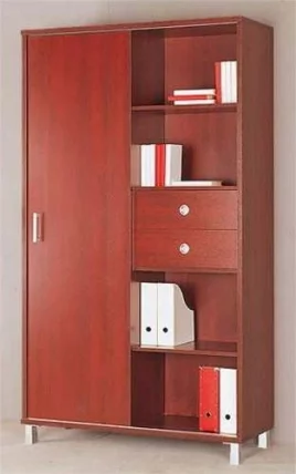 Стеллаж-купе с дверью ДСП В440.1 Дуб девон_0