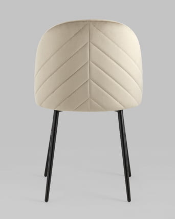 Стул Фолио велюр Бежевый_4