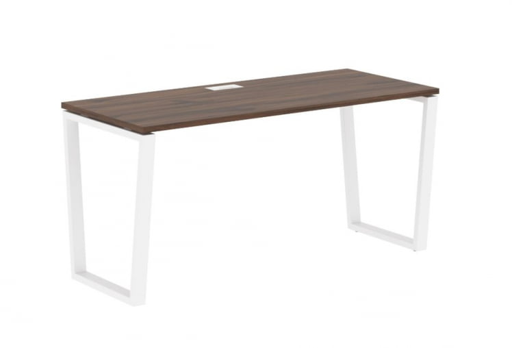 Стол письменный EDIS EVST 1567 Дуб Денвер темный Белый_0