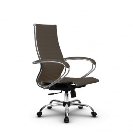 Кресло офисное METTA B 2m 10K1/K131, Основание 17833 Комплект 2 Светло-коричневое_1