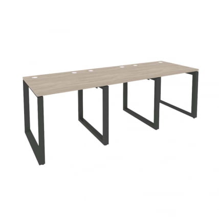 Рабочая станция на О-образном м/к ONIX O.MO-RS-3.0.8 Дуб Аттик/Антрацит_0