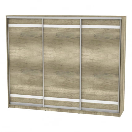 Шкаф-купе B-220х270х60-1(ДКМ-D9D9D9)_0