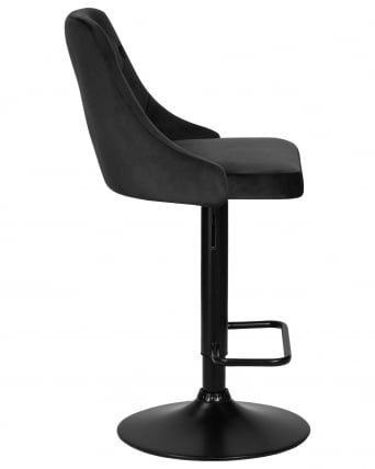Стул барный DOBRIN JOSEPH BLACK (черный велюр (MJ9-101))_2
