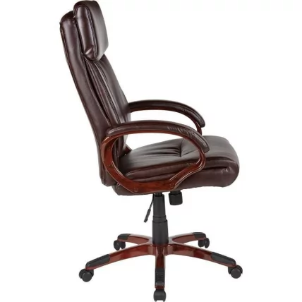 Кресло руководителя EChair-628 TR 412366 Коричневый_1