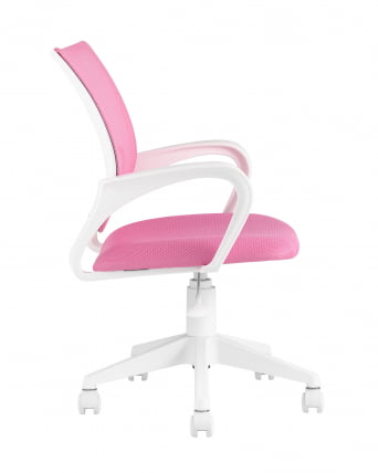 Кресло компьютерное TopChairs ST-BASIC-W Розовый_3