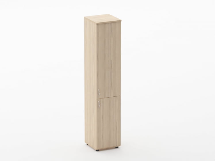 Шкаф высокий закрытый Twin 16.16.10Пр Туя_0