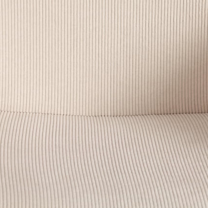 Кресло DUBLIN хром вельвет, молочный_6