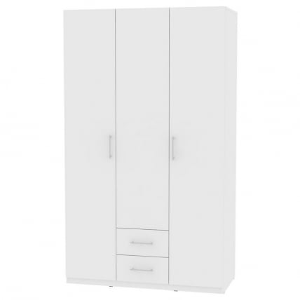 Шкаф распашный R-230х135х45-2(Белый)_0