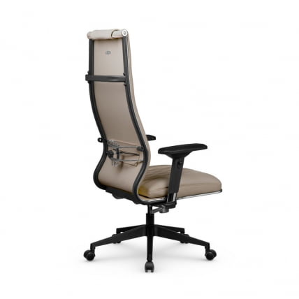 Кресло руководителя МЕТТА L 1m 50M/4D Infinity Easy Clean (MPES) Комплект 6 Темно-бежевое_3