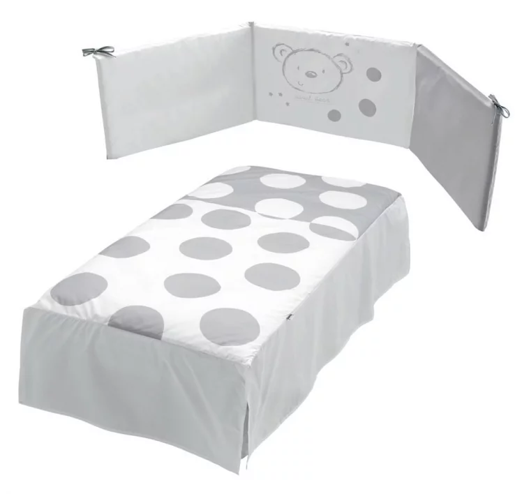 Набор Micuna Sweet Bear покрывало+борт 120x60 TX-700_0