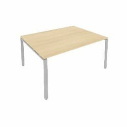 Переговорный стол (1 столешница) Metal System Б.ПРГ-1.4 Акация/Серый_0