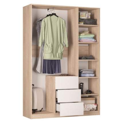 Шкаф распашный Р-198х135х60-3-ПО(ЯАТ-ЯАС) / R-198х135х60-3-PO(ЯАТ-ЯАС)_1