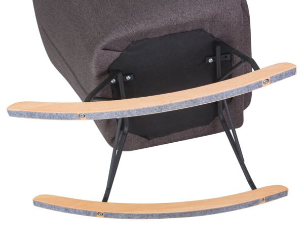 Набор 2 шт Кресло-качалка DOBRIN KIARA (серая ткань (LAR-106D-26)) 2 шт_10