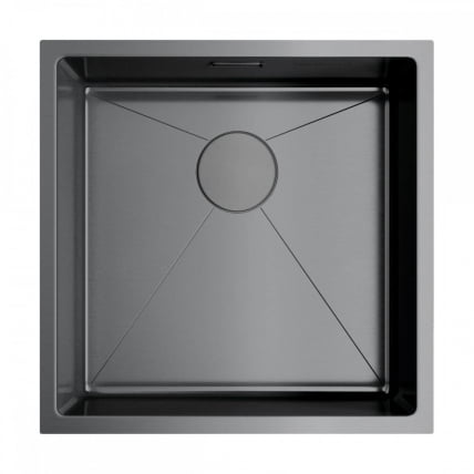 Мойка Omoikiri Taki 44-U/If-Gm Нерж.Сталь/Вороненая Сталь_0