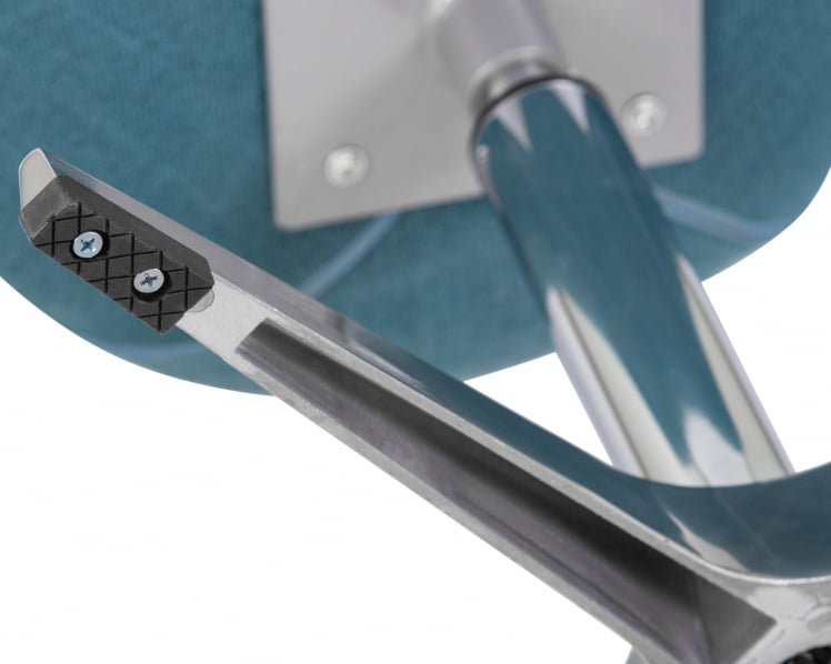 Кресло дизайнерское DOBRIN SWAN Синяя ткань IF6_7