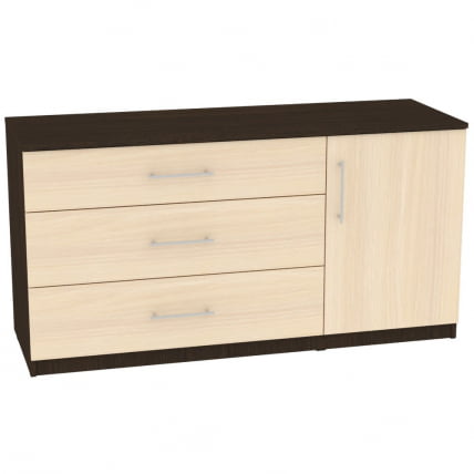 Комод Калисто(K49)699х1352х468ручкарейлинг160мм(Венге-ДМ)_0