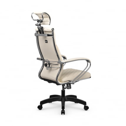 Кресло руководителя Metta L 2c 44C/K116 Infinity Easy Clean (MPES) Комплект 4 Молочное_3