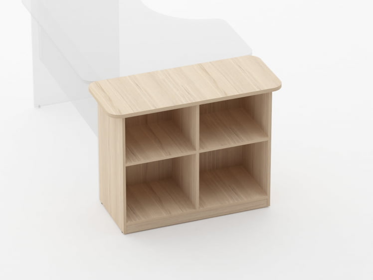 Тумба приставная к столу Glassy 3.18.12 Венге_1