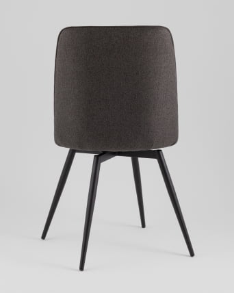 Стул Flatt вращающийся темно-серый 2 шт._4