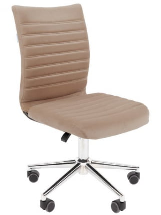 Офисное кресло CHAIRMAN 033 велюр Бежевый_0