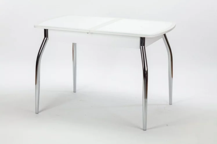 Стол обеденный Чикаго КЗ(6191) белый,крокодил супер белый_0