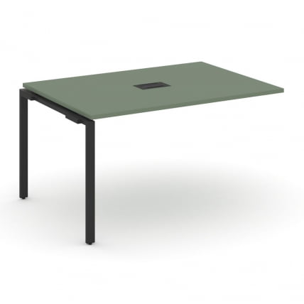 Проходной наборный элемент переговорного стола CONCEPT CN.NPRG-013 Кобо Черный_0