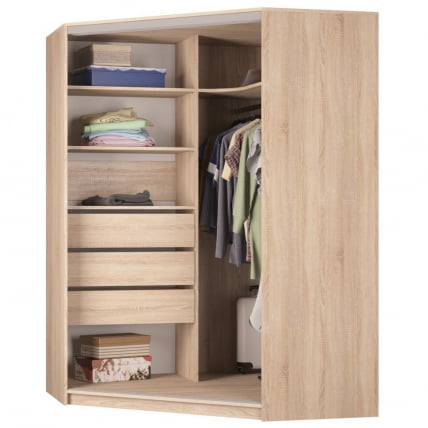 Шкаф-купе YA-198х1400-718-2(Венге-D3D3)_1