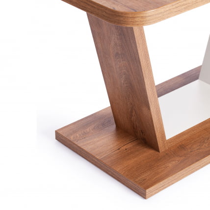 Стол обеденный VOX ЛДСП, 132-172x85x75,5 см, Дуб Канзас/Пепел_7