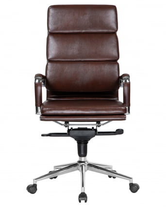 Офисное кресло для руководителей DOBRIN ARNOLD Коричневый_5
