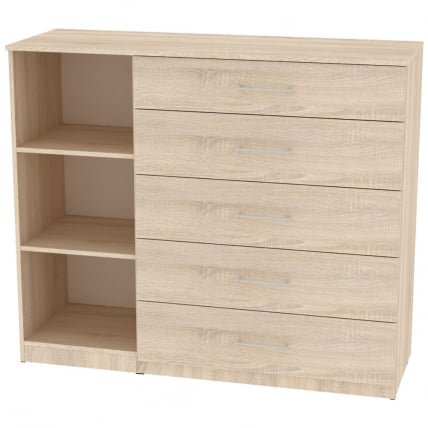 Комод Калисто(K40)1147х1352х468ручкарейлинг160мм(ЯШС)_1