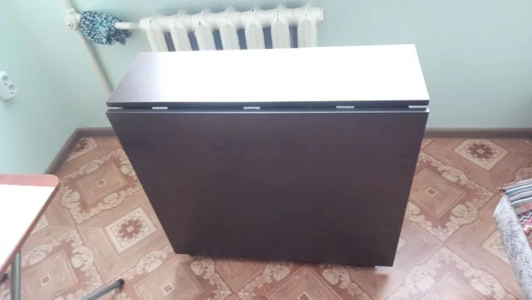 Стол-книжка №2 с баром Венге_2