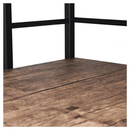 Стол на металлокаркасе BRABIX LOFT CD-005 Мореный дуб_7