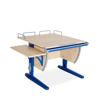 Парта трансформер Деми СУТ.14-02 + СУТ.01-01 синий_1