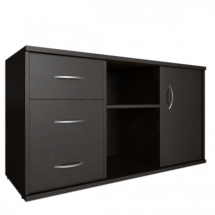 Тумба под оргтехнику сервисная Riva А.МТ-2 Венге Цаво_0