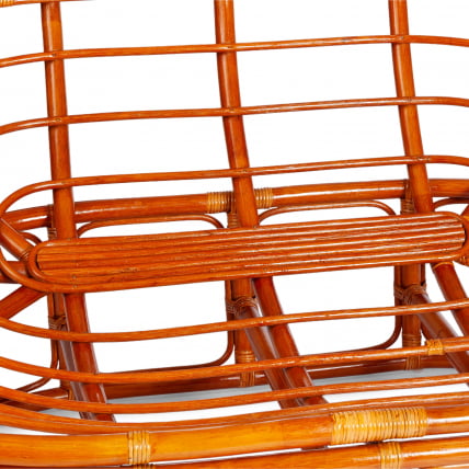 Диван MAMASAN/МАМАСАН 23/02 W /с подушкой/ подушка 182х119 см, 169х102х80 см, Honey (мед), ткань, оранжевый, С 23_8