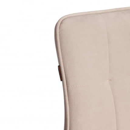 Барный стул Bari/Бари велюр, бежевый, 7, 45х56х110 см_8
