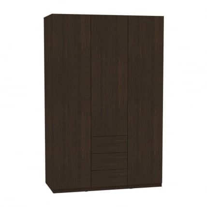 Шкаф распашный Р-198х135х60-3-ПО(Венге) / R-198х135х60-3-PO(Венге)_0