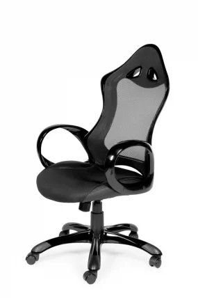 Кресло офисное Тесла CX0398H01 Full Black_1